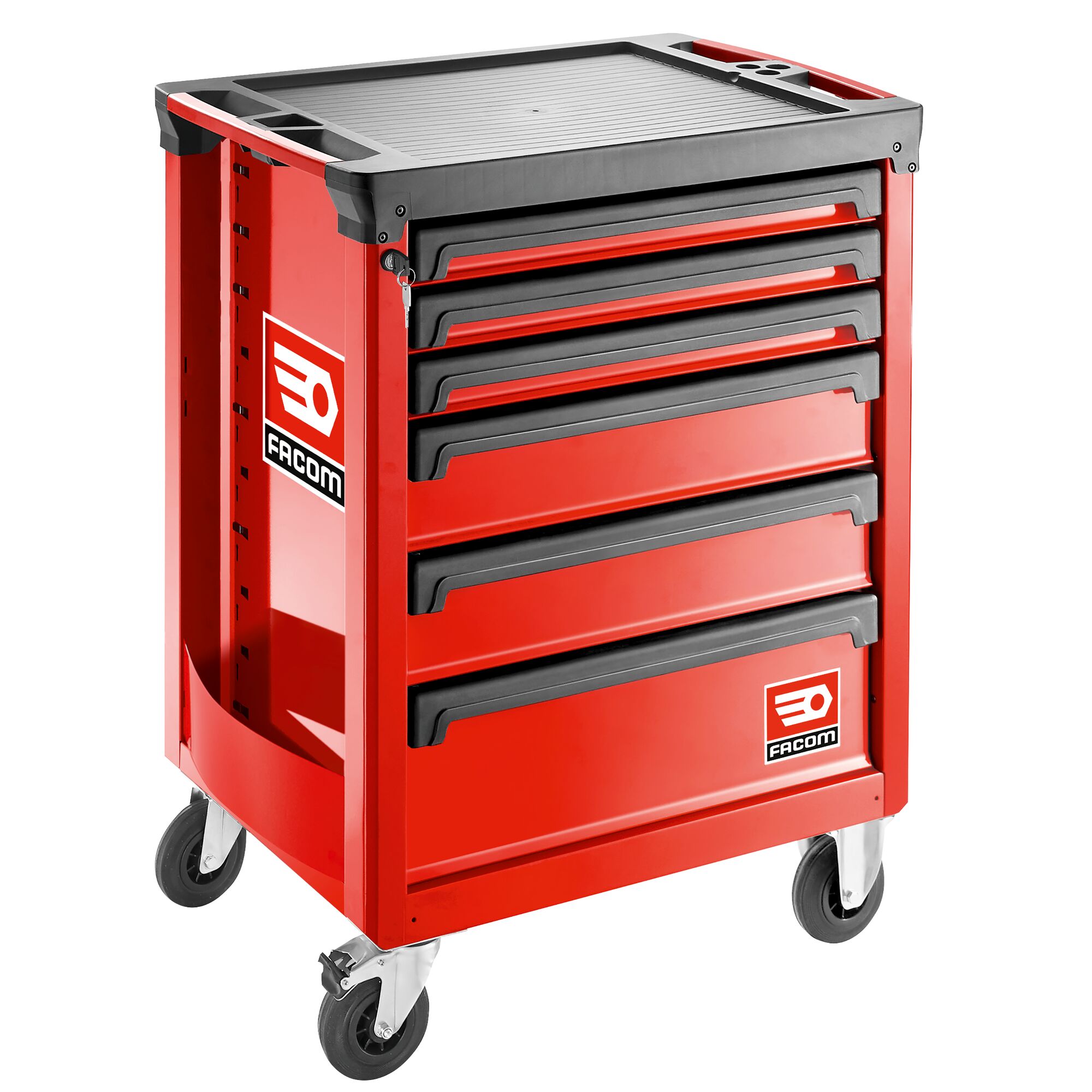 Facom Roll Gereedschapswagen | 6 Laden M3 | Rood - ROLL.6M3APB