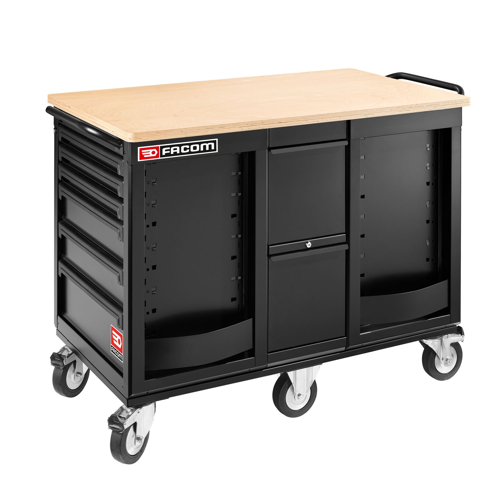 Facom roll mobile werkplaats heavy duty met 14 laden + opbergkast - ROLL.XXLHDWBS