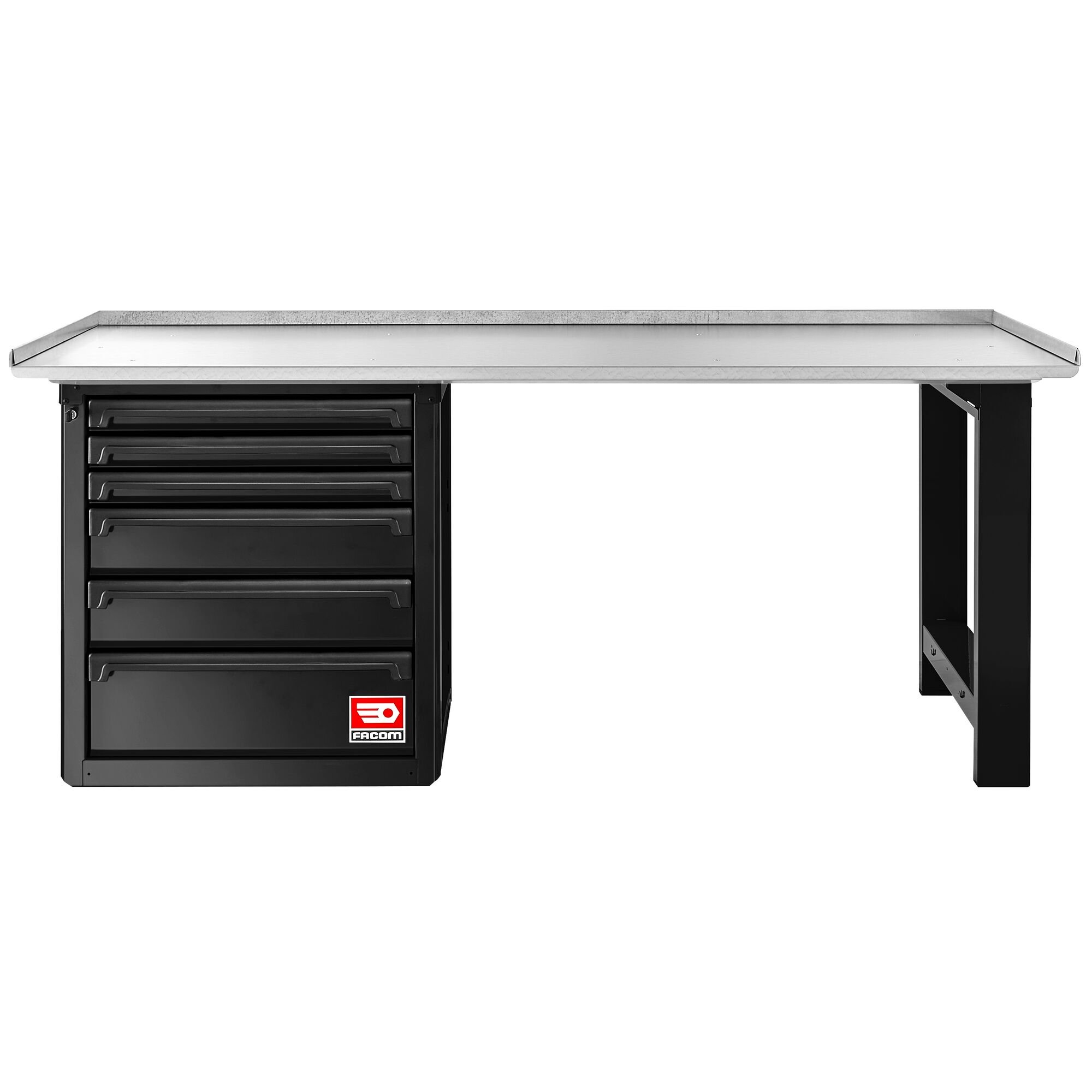 Facom RWS2 Werkbank | Galva Werkblad | Zwart - RWS2-2MG6DBS