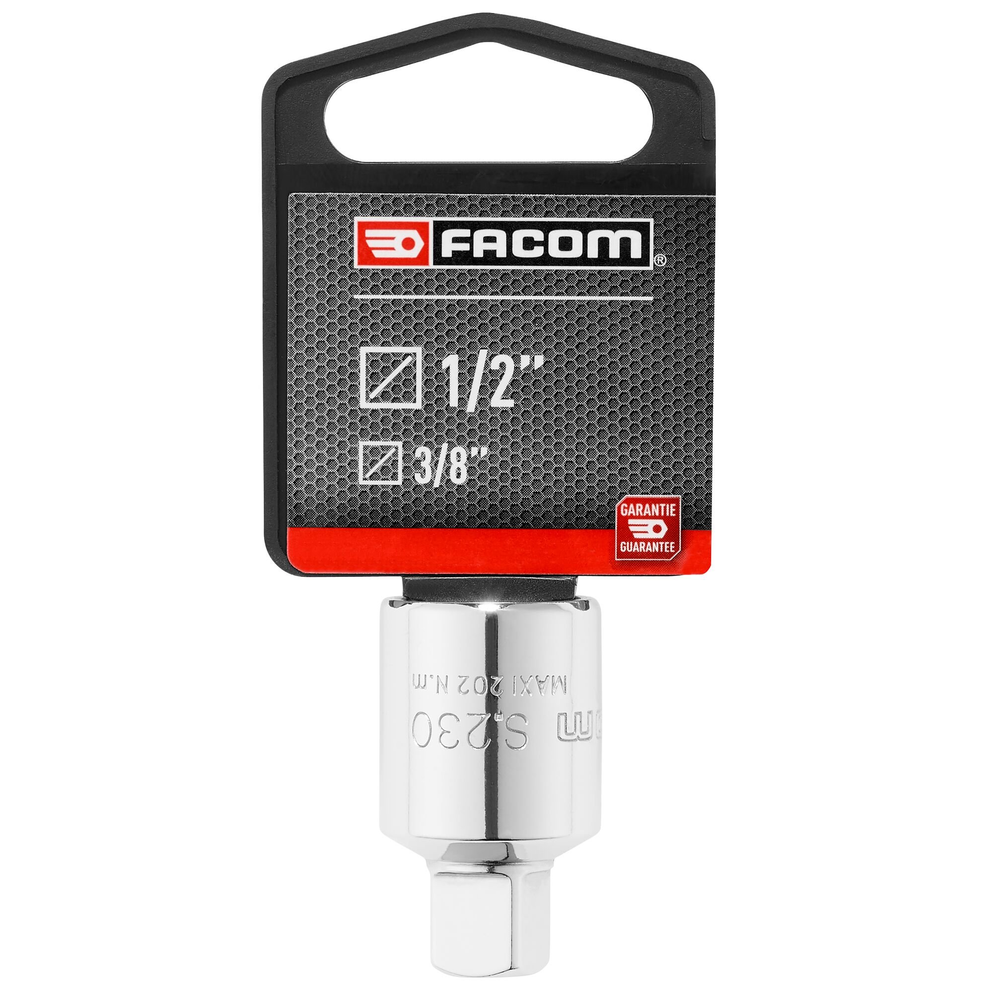 Facom Verloopstuk | 1/2" naar 3/8" - S.230PB