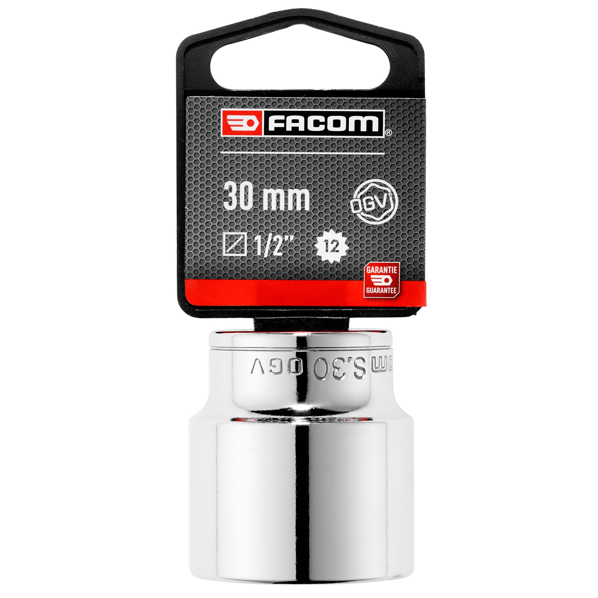 Facom S - Doppen | 1/2" 12-kant | Metrisch 30mm - S.30PB