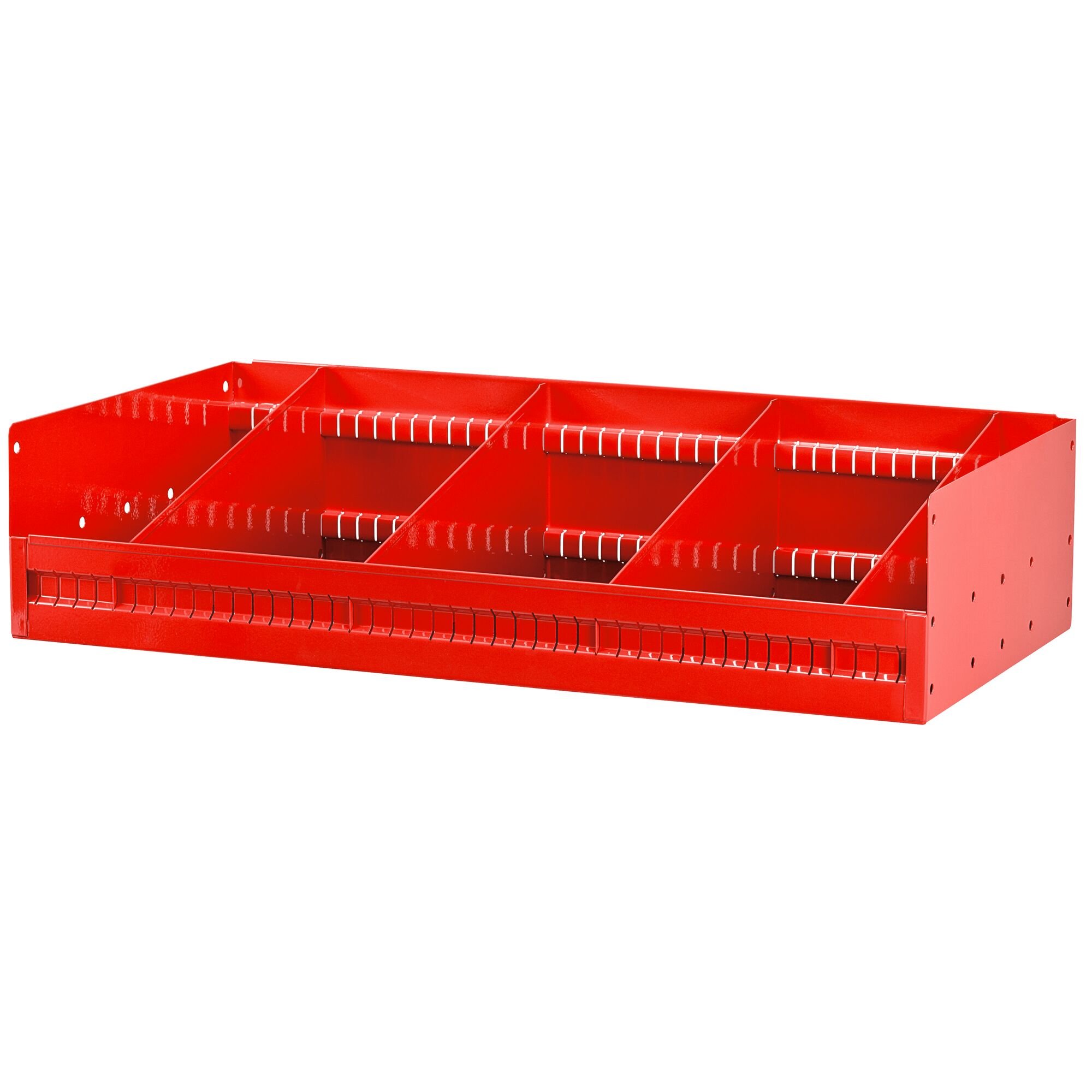 Facom Matrix Schuine Legplank met 4 Verwijderbare Tussenschotten | 682,5x375x185mm - U50030044