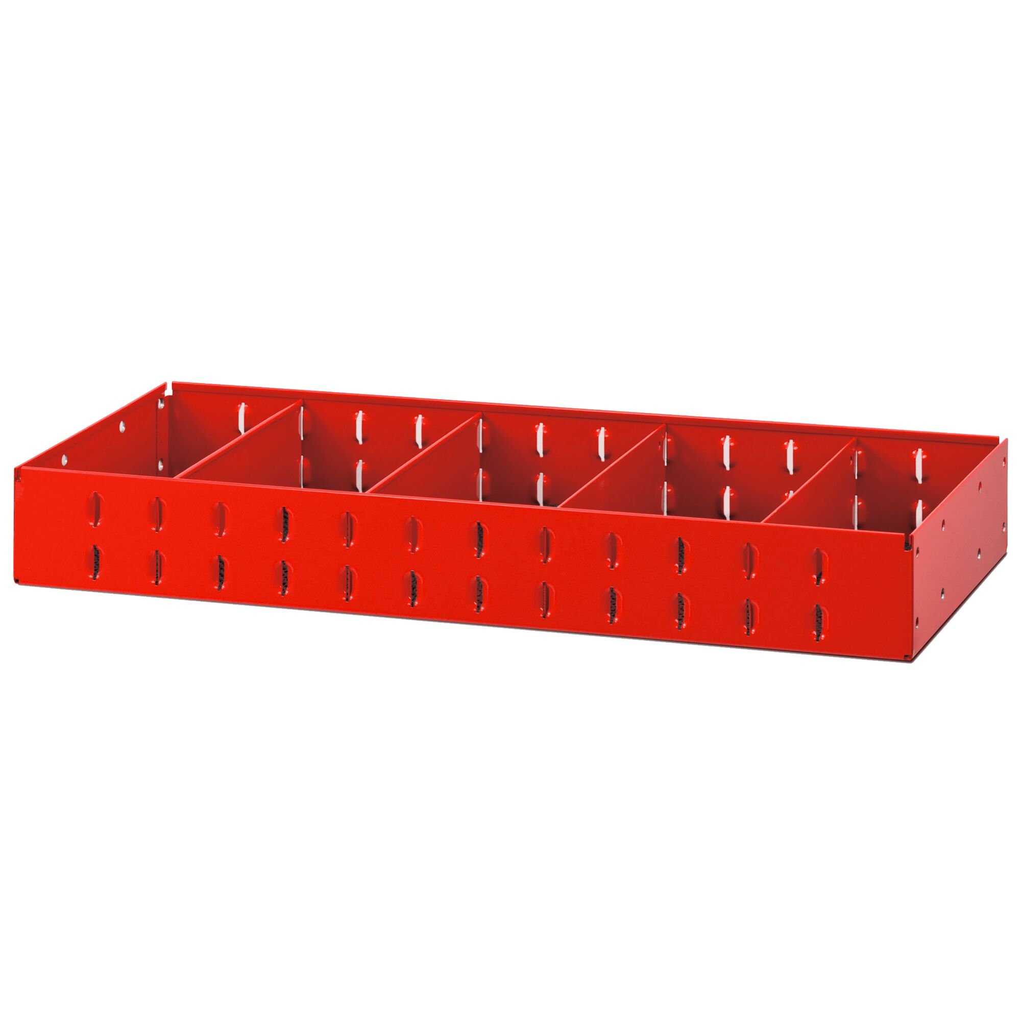 Facom Matrix Legplank met 4 Verwijderbare Tussenschotten | 682,5x275x90mm - U50030090
