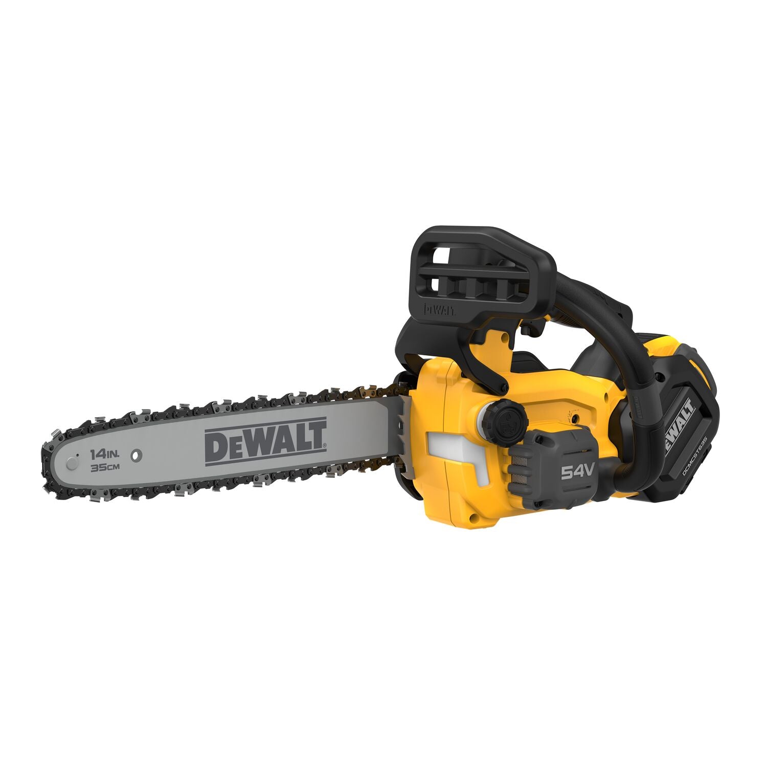 DeWalt DCMCST635X1-QW Accu Kettingzaag | Tophandle | XR 54V | Flexvolt | 35 cm | 9 oAh Accu + lader DCMCST635X1-QW