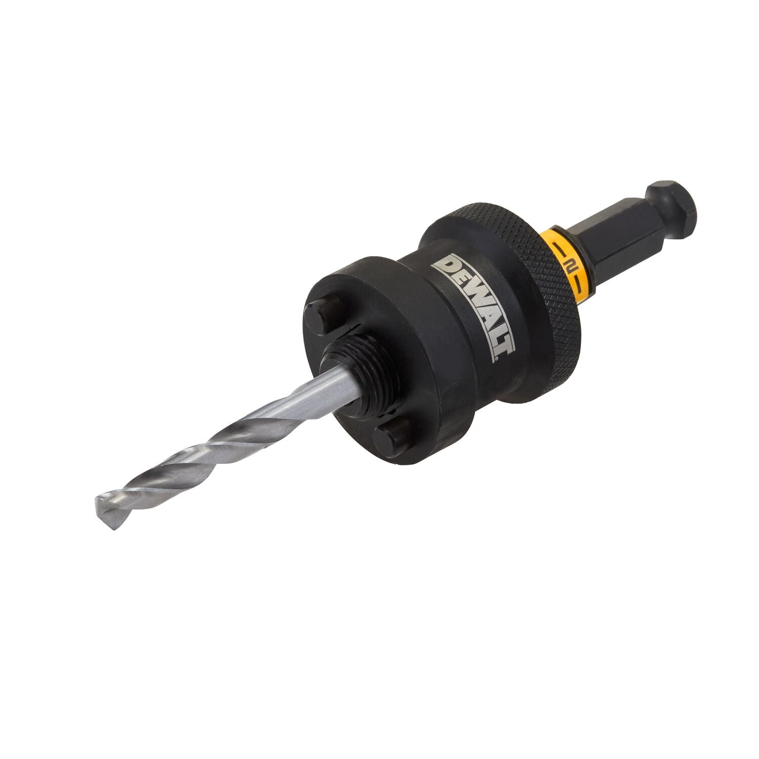 DeWalt DT20625-QZ Quick Connect Adapter | 1 2&apos;&apos; | Voor 32-210 mm Gatzagen | met Multimaterial Centreerboor DT20625-QZ