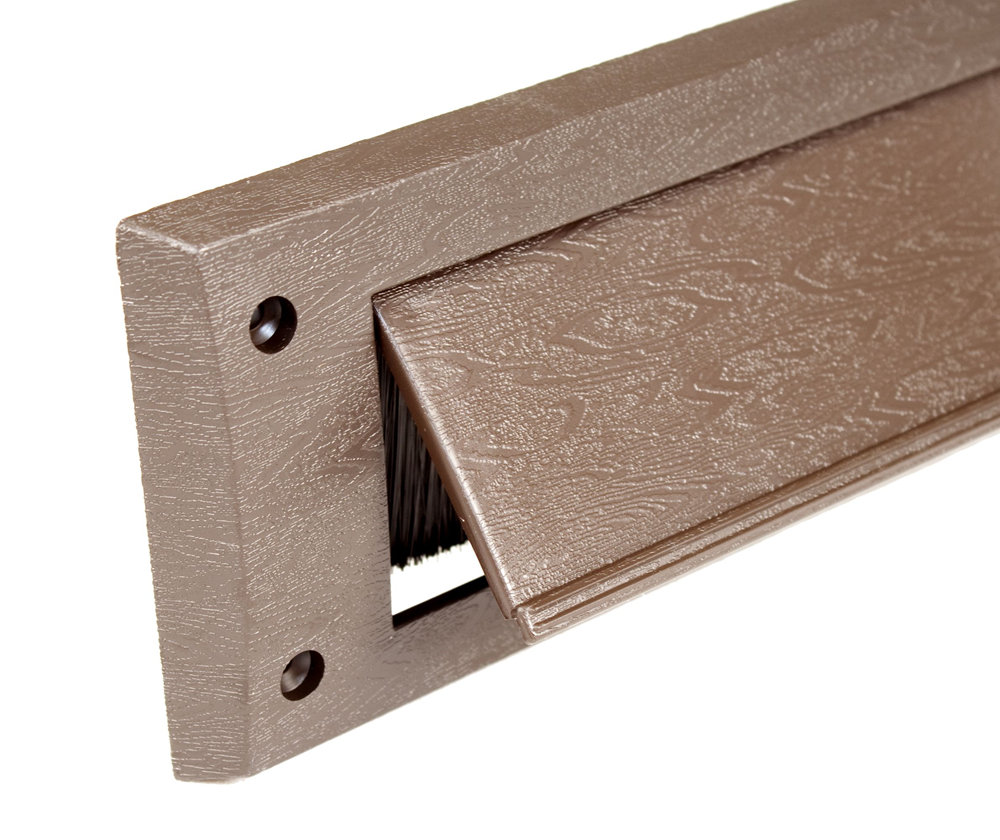 Ellen Brievenbusafsluiter Tochtklep Basic | LID | Bruin - 810202050