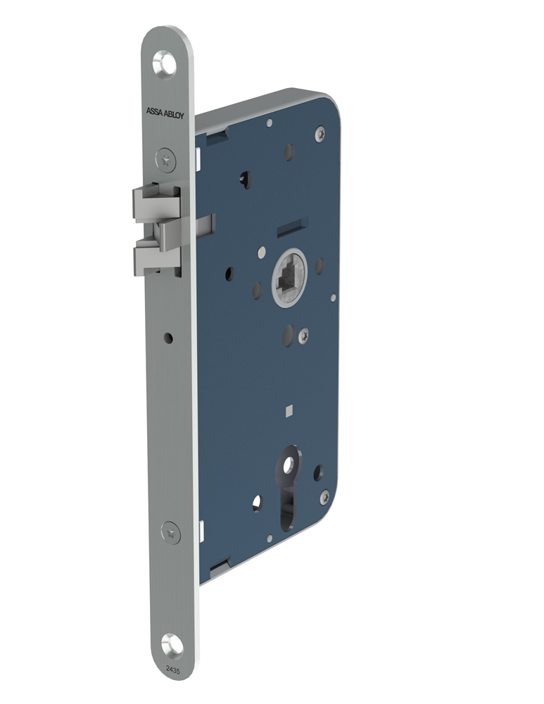 Lips 2435 Loopslot | DM60mm | krukgat 8mm | voorplaat RVS 24x235mm rechthoekig | fluisterdagschoot | DR 1+3 7273660