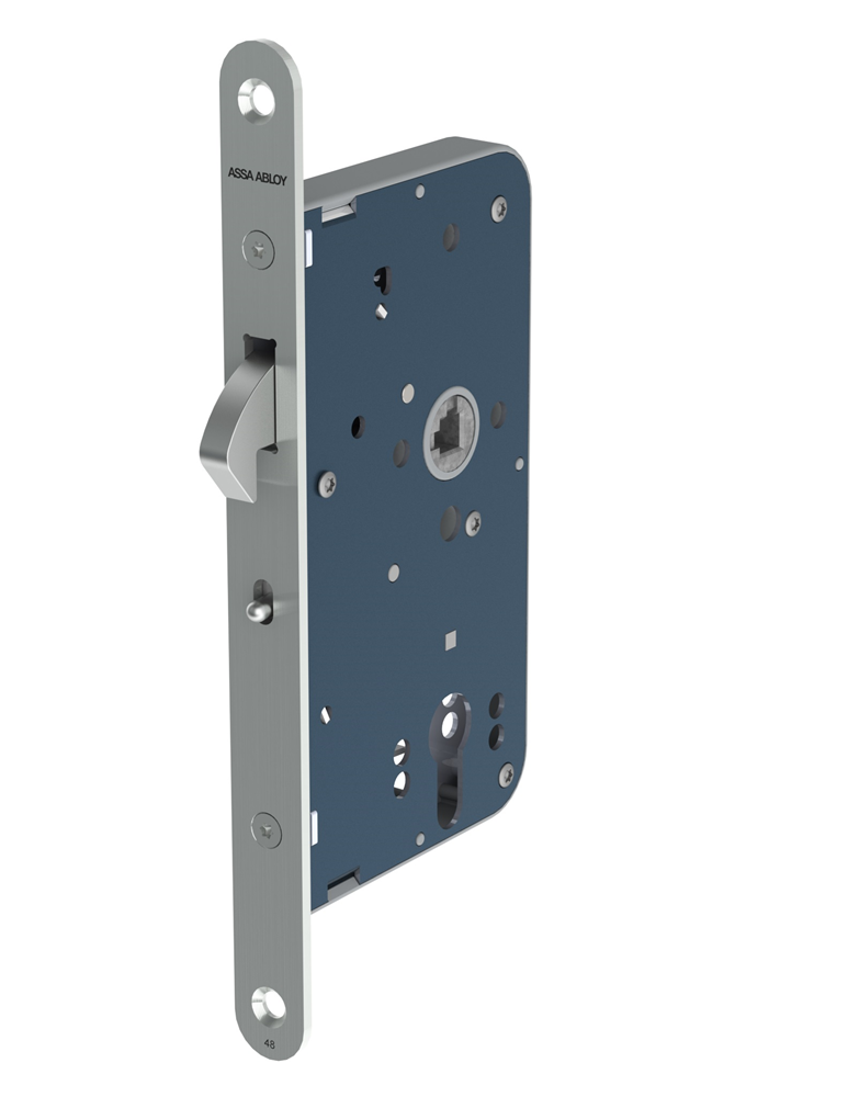 ASSA ABLOY 248817U2060 Schuifdeurslot | badkamer | voorplaat 20 x 235 mm - 7962059