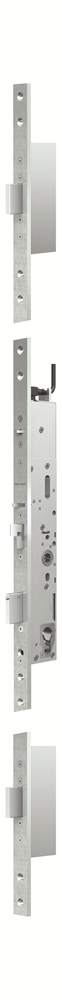 ASSA ABLOY 819NE Veiligheidspaniekmeerpuntssluiting | enkelzijdig krukgestuurd | zelfvergrendelend | SKG*** | DM35mm | PC92mm | voorplaat staal