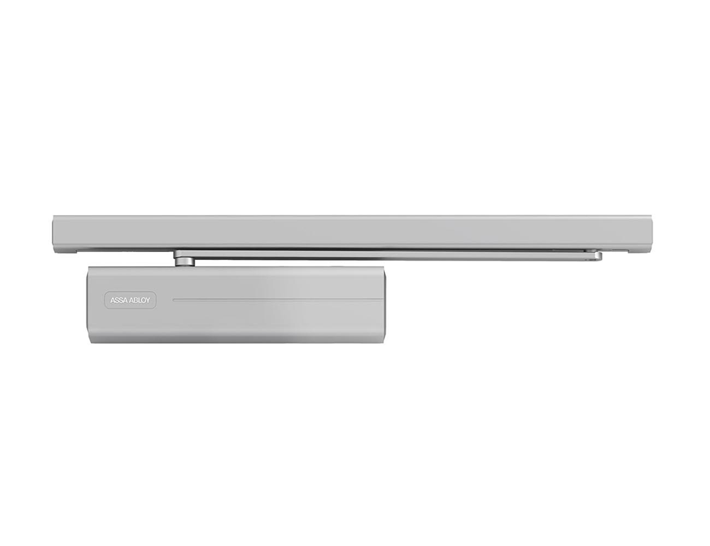 ASSA ABLOY DCG460 Design glijarm met elektromechanische vastzetting | kleur zilver EV1. - A000304329
