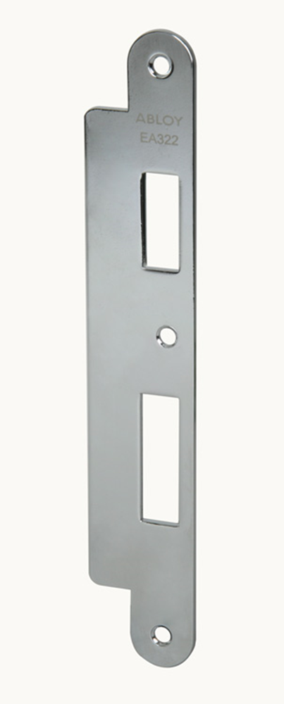 ABLOY EA322 Sluitplaat voor stompe deuren | 232x40x5mm | voor Abloy sloten DR1/2/3/4. - 10036216