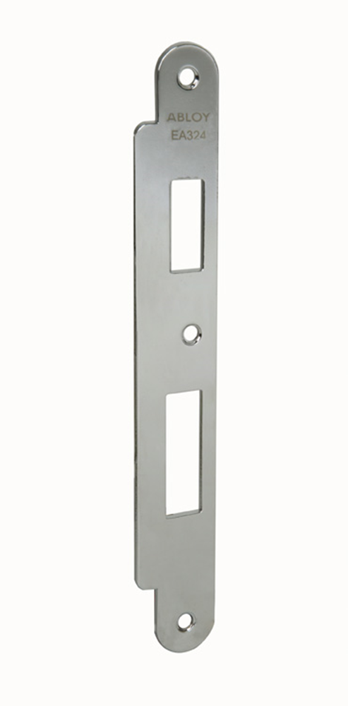 ABLOY EA324 Sluitplaat voor stompe deuren | korte lip | 232x32x8mm | voor Abloy sloten DR 1/2/3/4. - 10036219