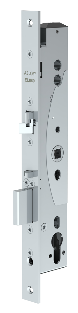 ABLOY EL060 Paniekdeurslot | zelfvergrendelend | DM35mm | PC92mm | voorplaat RVS 24x300mm rechthoekig | DR 1+2+3+4 - 10013755