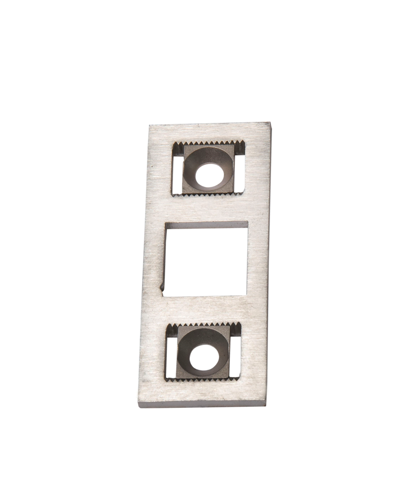 ASSA ABLOY N6901 Sluitplaat | RVS 24x60x3mm lip 40mm rechthoekig | geschikt voor bovenvergrendeling N5110DM| DR 1+2+3+4 - 10049746