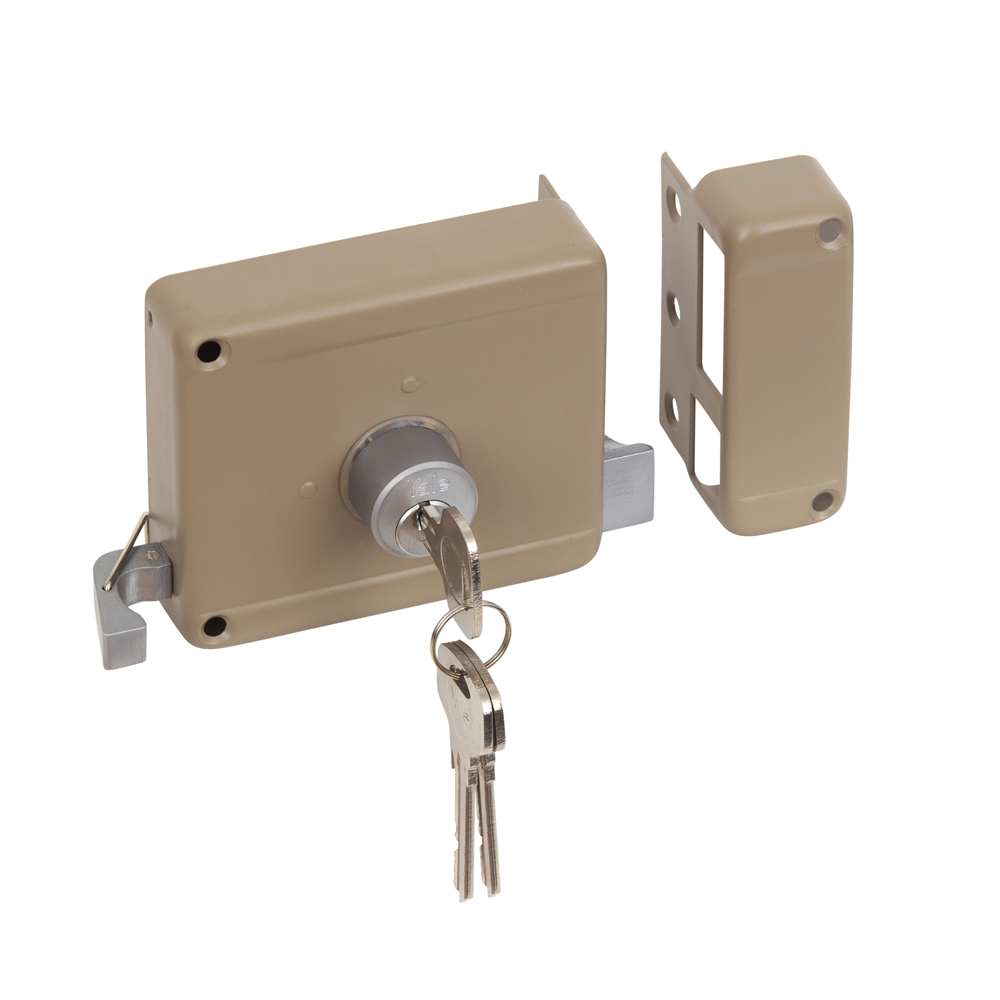 YALE 614-615 Yale oplegslot | 1 toers met losse buitencilinder | DM 60mm | draairichting 2. - 7225109