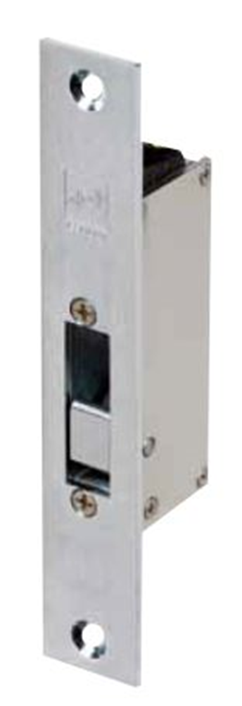 Effeff 112KL Elektrische inbouw schuifdeuropener type 112 | spanningsloos vergrendeld | sluitplaat 114 KL verzinkt | 8-16V=~ | DIN links en DIN