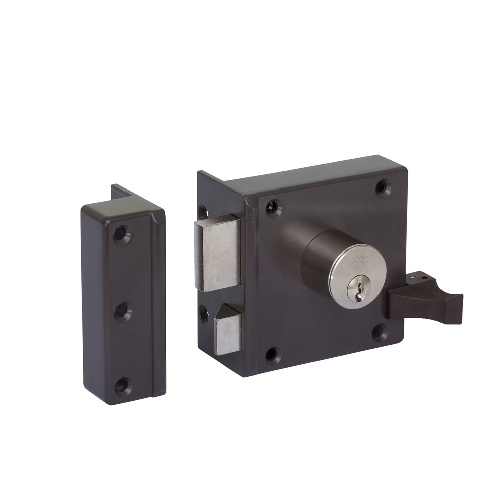 Lips 1753 Cilinderoplegslot met vaste buitencilinder | dag- en nachtschoot | SKG** | DM 50mm | draairichting 1. - 7956049