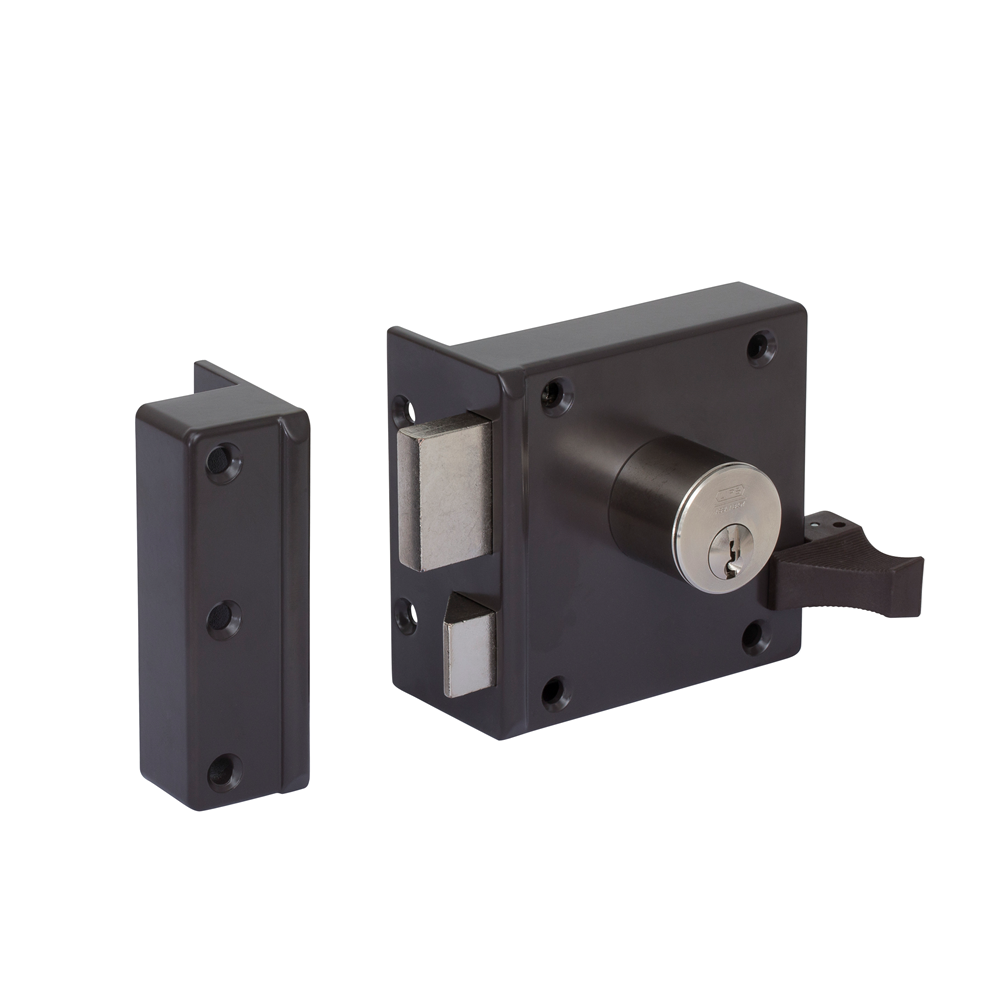 Lips 1754 AK Cilinderoplegslot met losse buitencilinder | dag- en nachtschoot | SKG** | DM 50mm | draairichting 1 | inclusief anti-kerntrekring. -
