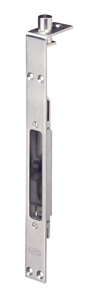 Lips 5160 Kantschuif | voor houten deuren | voorplaat RVS afgerond | sluitplaat SPT 5160 R | DR 1+2+3+4 | 25 x 235 mm - 7972009