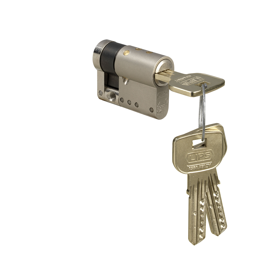 Lips Vanguard S8401Z Enkele europrofielcilinder 17mm | SKG*** | 5mm verlengd | 45 mm - 10026156