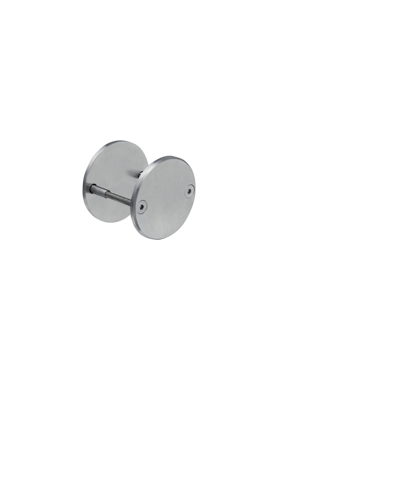 Lips ARR8200 Beslag rond rozet | rond | binnen- en buiten blind | geborsteld RVS | deurdikte 40mm en 54mm. - 10020951