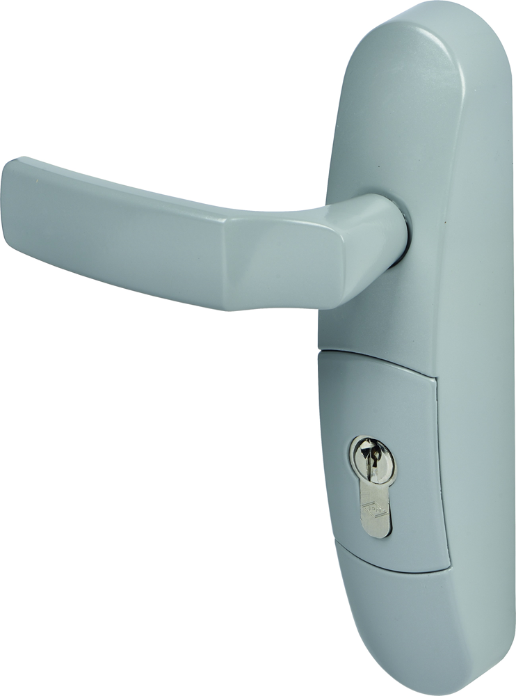 JPM FC-EN5001 JPM Buitenbeslag Fluid Control - Uitgang | model: knop | kleur: zilver. | Draair.: 1/2/3/4 - A000320006