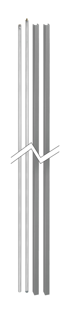 Lips FLEXT001G Freedom Line verticale verlengset | deurhoogte 3: max. 3200 mm - 10024789