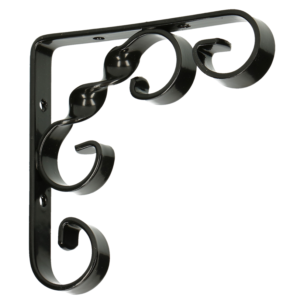 pgb-Europe FG | Plankendrager ornament 250x250 ZnZwart FG03840032502505