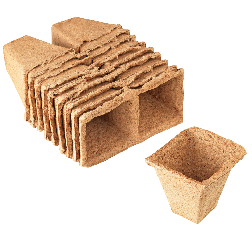 Connex Bio-Potje Vierkant 6X6Cm 20St - FLOR79110