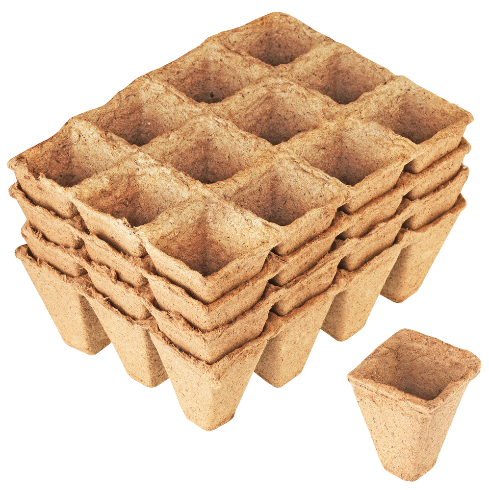 Connex Bio-Potje Vierkant (4Xstrip) 48St FLOR79115