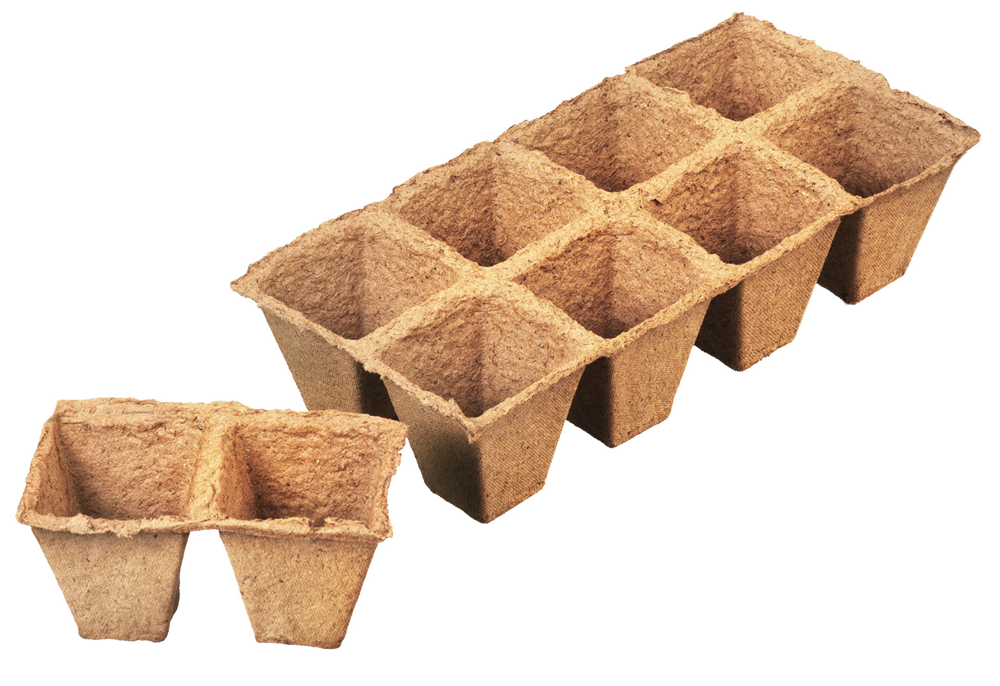 Connex Bio-Potje Vierkant Strips 6Cm 24St - FLOR79125