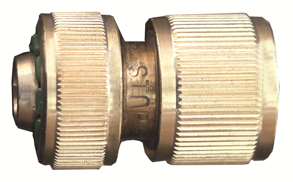 Cornat Garden Messing Slangstuk 1 2Sl Stop FLOR89520