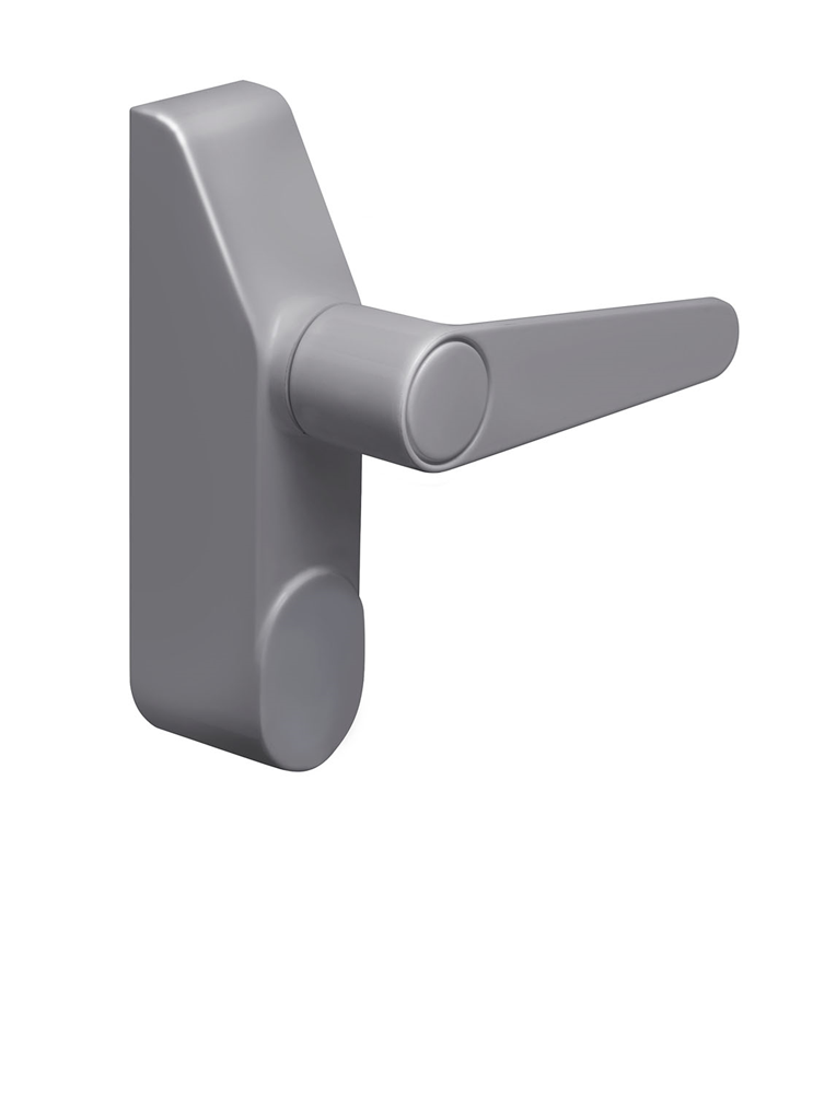 Lips FLOTT0010G Paniekopener buitenmodule Freedom Line | model T | blinde uitvoering | met kruk | kleur zilvergrijs - 7225602