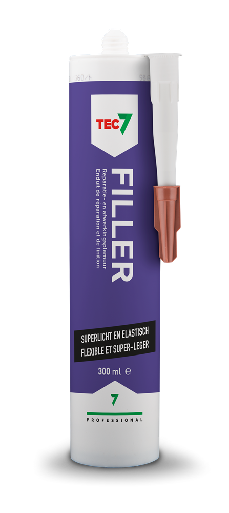 Tec7 Filler patroon Alles-in-één vulmiddel en afwerkingsplamuur 300ml - 601106000
