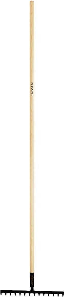 Fiskars Solid Houten Hark met 14 Tanden FSC - 1011598