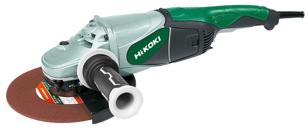 Hikoki G23MRUA W6Z HAAKSE SLIJPMACHINE AHB IN KOFFER EN SPECIALE ONDERLEGMOER - G23MRUAW6Z