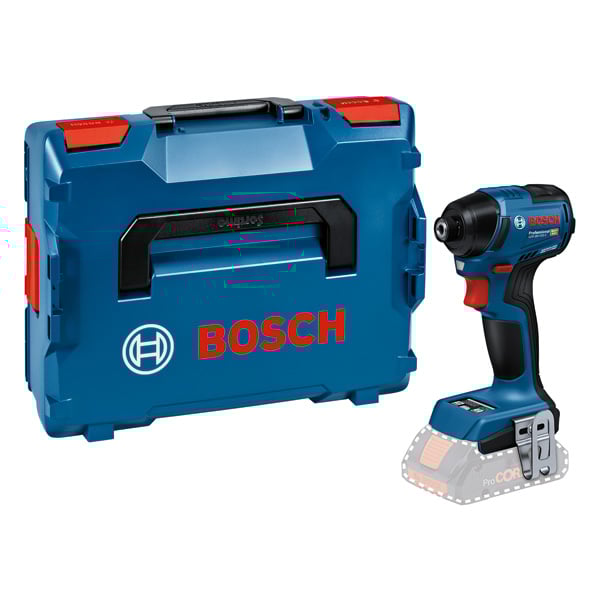 Bosch Blauw GDR 18V-220 C Professional | Accu Slagschroevendraaier | met Bluetooth-module | Excl. Accu en lader | In L-Boxx 136 06019L6001