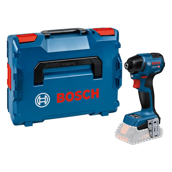 Bosch Blauw GDR 18V-220 C Professional | Accu Slagschroevendraaier | met Bluetooth-module | Excl. Accu en lader | In L-Boxx 136 06019L6001