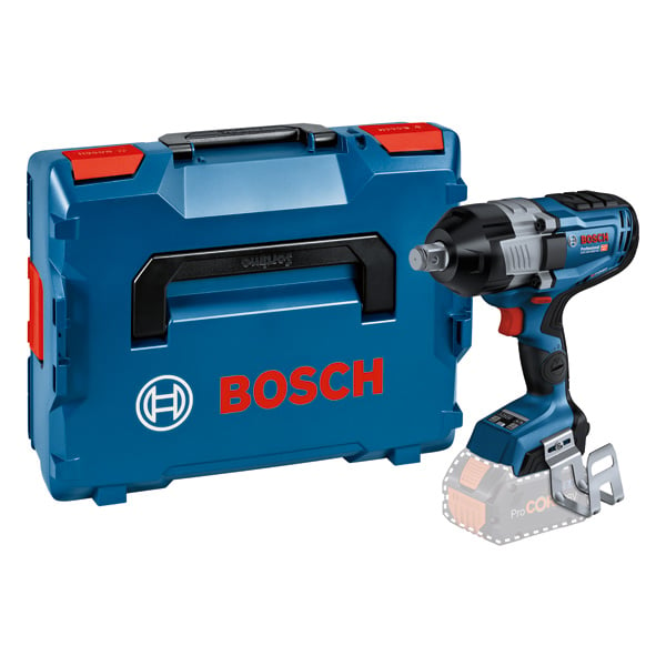 Bosch Blauw GDS 18V-1600 HC Professional | Accu Slagmoersleutel | met Bluetooth-module | Excl. Accu en lader | In L-Boxx 136 06019M1001