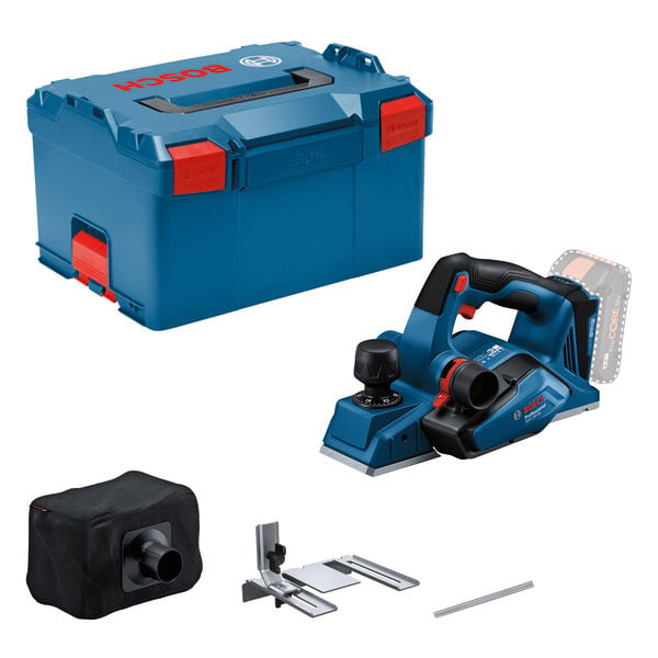 Bosch Blauw GHO 18V-26 Professional | Accu Schaafmachine | Excl. Accu en lader | In L-Boxx 238 06015B5000