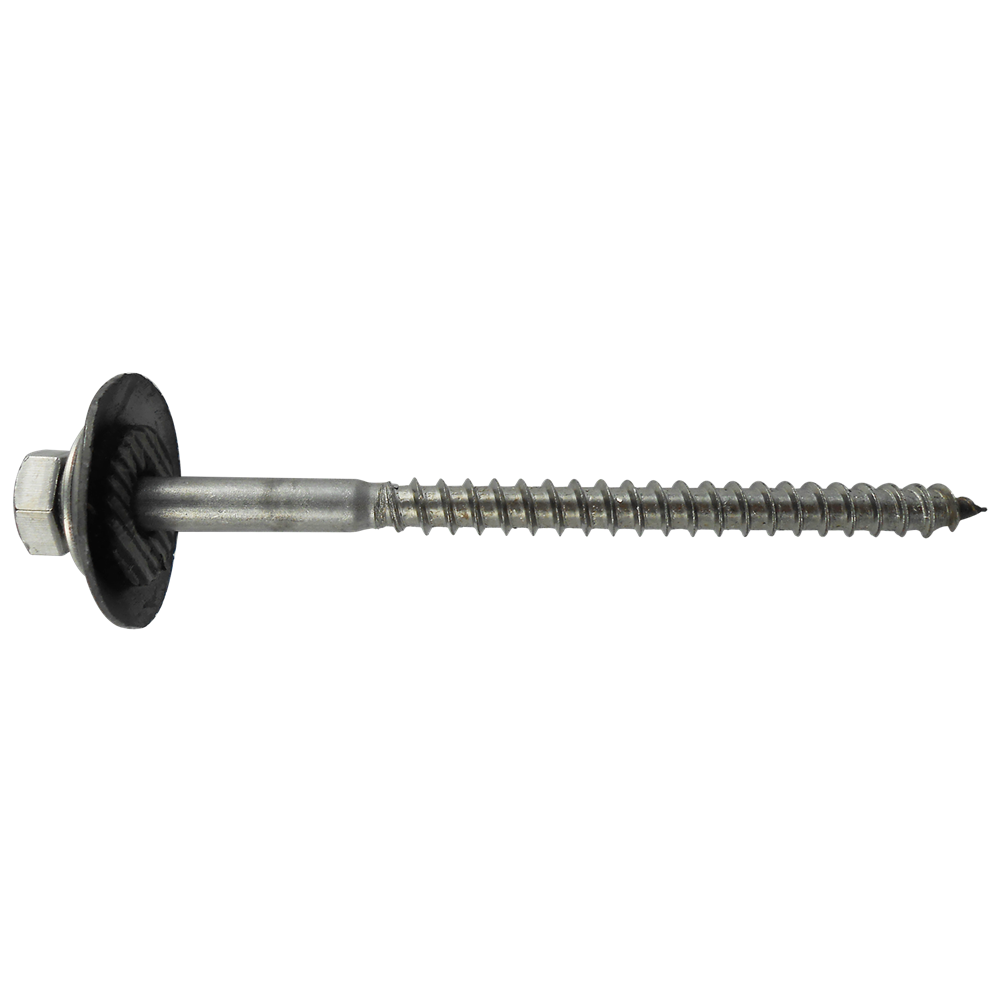 pgb-Europe PGB-FASTENERS | Houtdraadbout +3Sluitring D571 Ø 7x130 A2 | 50 st 0GM571A00007001303