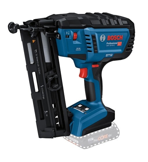 Bosch Blauw GNH 18V-64-2 Professional | Accu Tacker | Excl. Accu en lader | In doos 0601482100