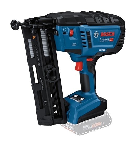 Bosch Blauw GNH 18V-64-2 M Professional | Accu Tacker | Excl. Accu en lader | In doos 0601482000