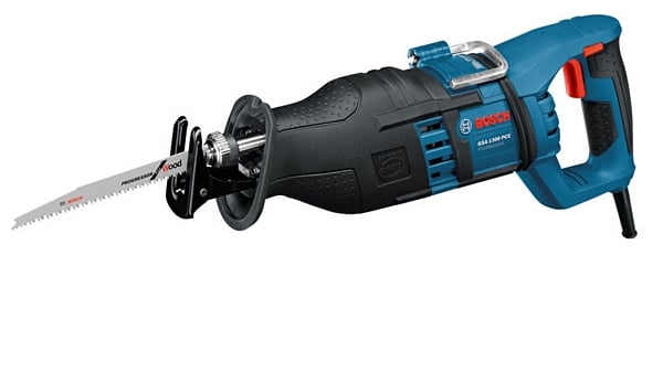 Bosch Blauw GSA 1300 PCE Reciprozaag 1300W. Hoog bedieningscomfort