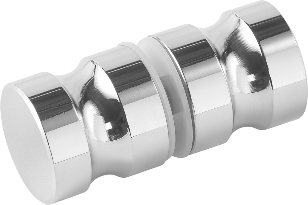 Cornat Knop Douchedeur Rond Aluminium GTK1