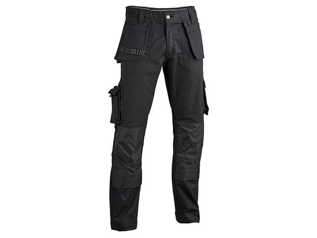 Gevavi Workwear - GW05 multipocketbroek zwart | Maat 50 - GW0500