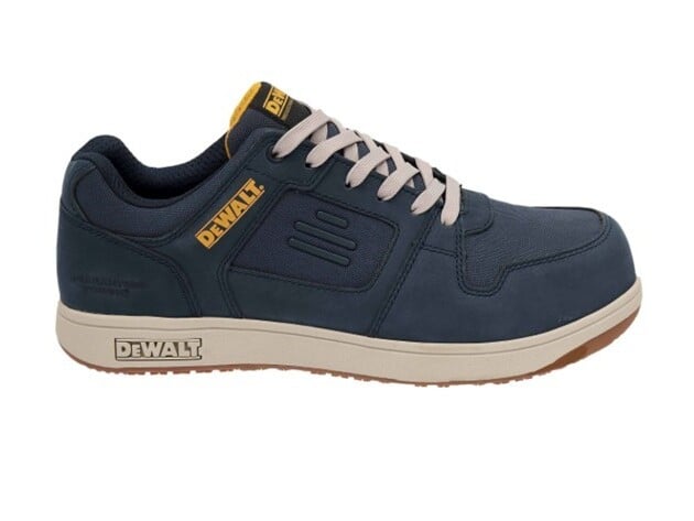 DeWalt Macon lage veiligheidsschoen | Maat 42 | Blauw | S3S SR FO HRO - MACO04420