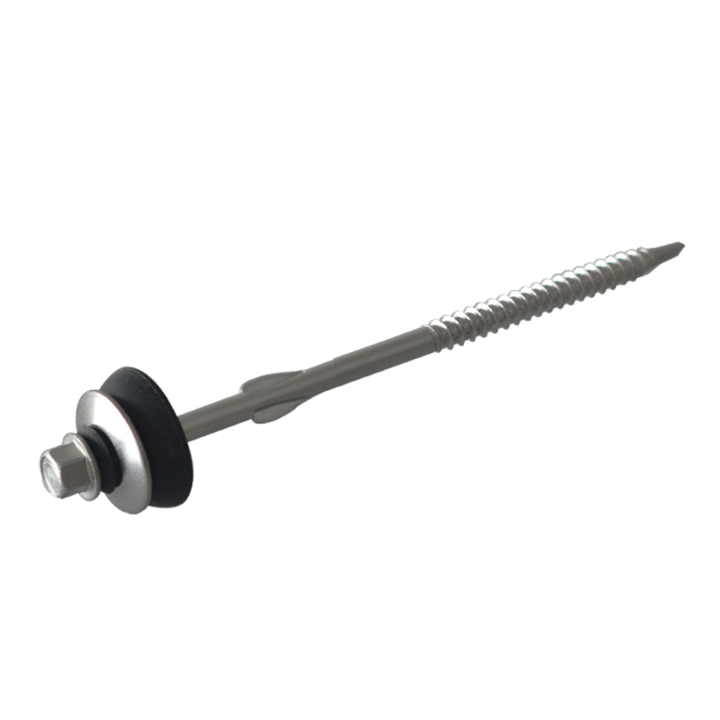 Dak&Gevel Golfplaatbout Rvs-A2 H2S Met Vleugels 6.5X130 | 35 stuks - 6306.30.54902