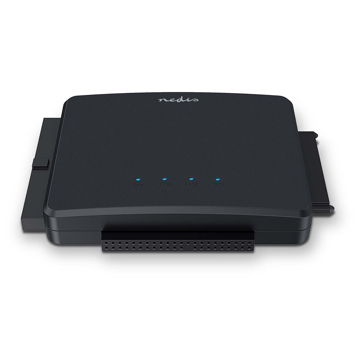 Nedis Hardeschijfadapter | USB 3.2 Gen1 | 2.5 / 3.5 " | IDE + SATA | Netvoeding - HDADIS110BK