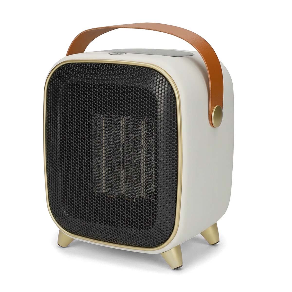 Nedis Keramische PTC-ventilatorkachel | 1200 W | 2 warmtestanden | Thermostaat | Timer - HTFA23WT